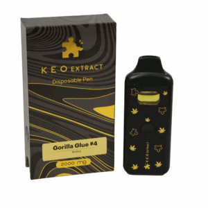 KEO Extracts THC Disposable Vape Pens 2000mg, 3000mg and 6000mg dual chamber